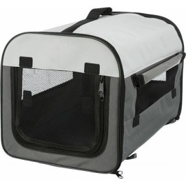 Skladacia látková prepravka pre psa T-Camp MobileKennel 2 (40 x 40 x 55 cm)