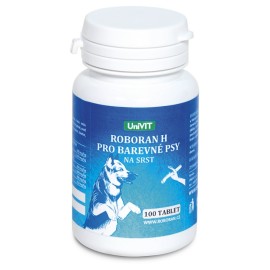 Vitamínový doplnok Roboran H pre farebné psy (na srsť)