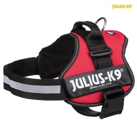 Julius-K9 silový postroj 2/L-XL 71-96 cm/50 mm - červený